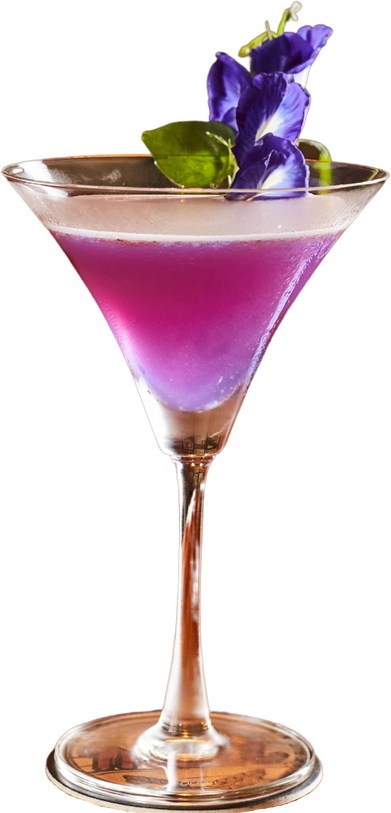 Purple Rain Cocktail